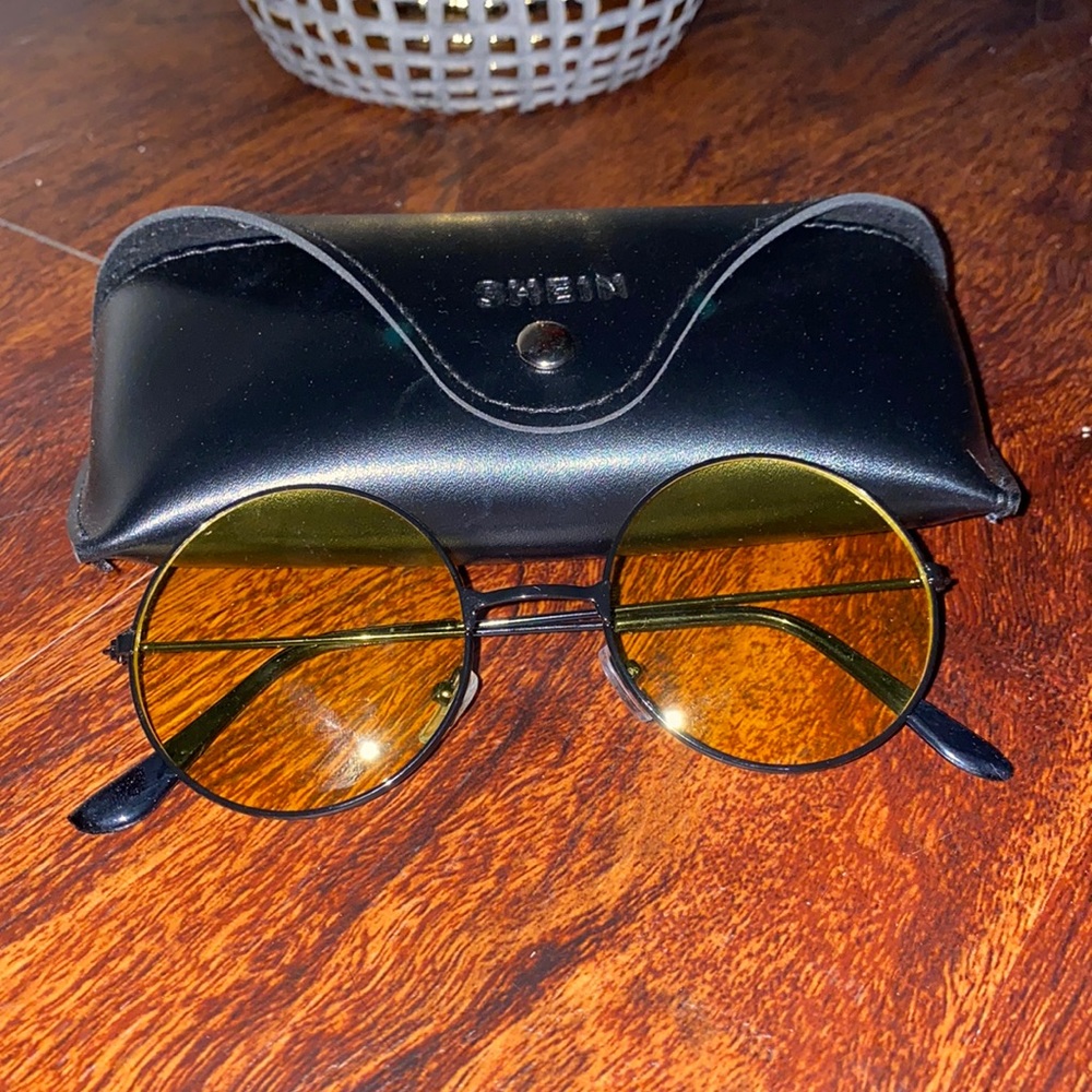 Yellow Circle Shein Shades